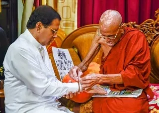 ජනපති රාමඤ්ඤ මහා නා හිමි බැහැදකියි