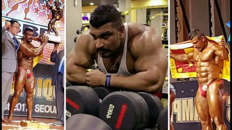 කාය වර්ධන සම්මේලනය ආසියාවේ කළු සිංහයා හඬවයි