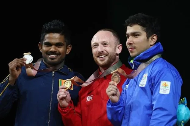පොදු රාජ්ය මණ්ඩලීය ක්රීඩා උළෙල: ශ්රී ලංකාවට පදක්කම් හයක්