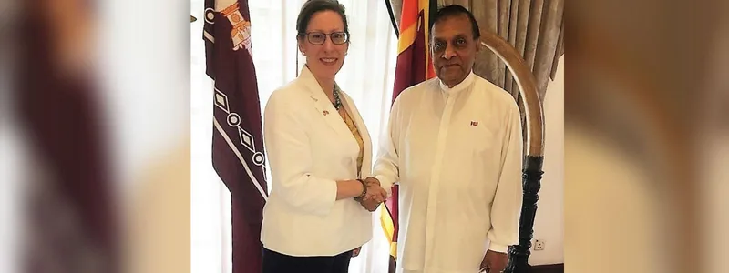 අමෙරිකානු තානාපතිනය කථානායක හමුවෙයි..!