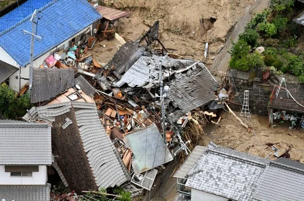 ආපදා තත්ත්වයෙන් ජපානයේ 51ක් මරුට-44ක් අතුරුදන්..!