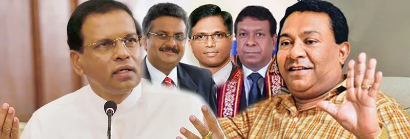 මෛත්‍රී අන්දන්න ගොස් එස්.බී ඇණ ගනී..!