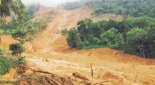 බදුල්ල-ගිනිගන්ගලට නායයෑමේ අවධානම්