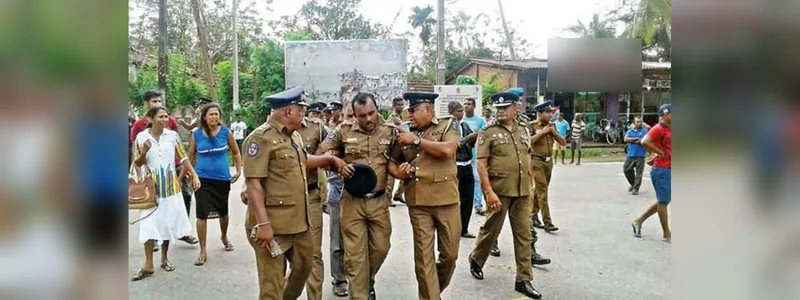 තෙබුවන පොලිස් සැරයන් යළි සේවයේ පිහිටුවයි..!
