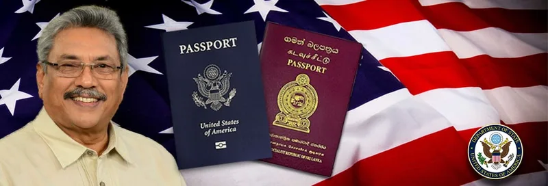 දෙකෙන් එකක් බේරා ගන්න ගෝඨා ඇමරිකා යයි..!