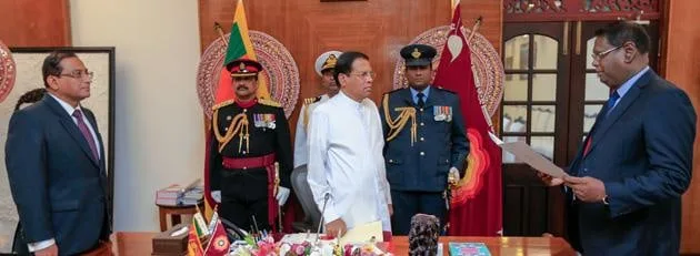 නව අගවිනිසුරු ලෙස නලින් පෙරේරා දිවුරුම් දෙයි..!