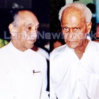 විජයානන්ද දහනායකගේ ගැටයෙන් ජේ.ආර් රිංගු හැටි..!