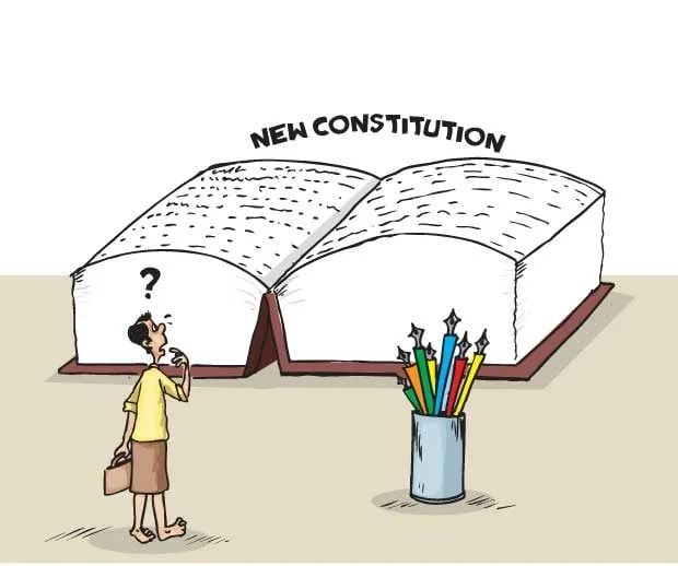රටේ ඊළඟ තෝරා ගැනීම මහා ජන ව්‍යවස්ථාවක් විය යුතුය..!