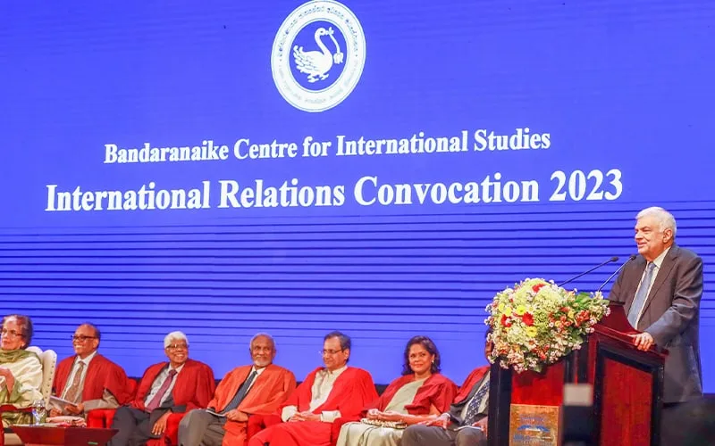 ජාත්යන්තරය සමඟ ආර්ථික සබඳතා පුළුල් කර ගැනීම ශ්රී ලංකාවේ අරමුණයි