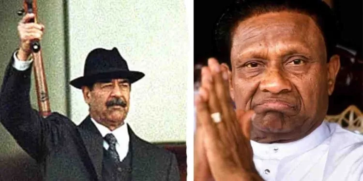සදාම් ගහද්දී ප්රේමදාස පෝලිම් නොදැම්මේ ඇයි..?