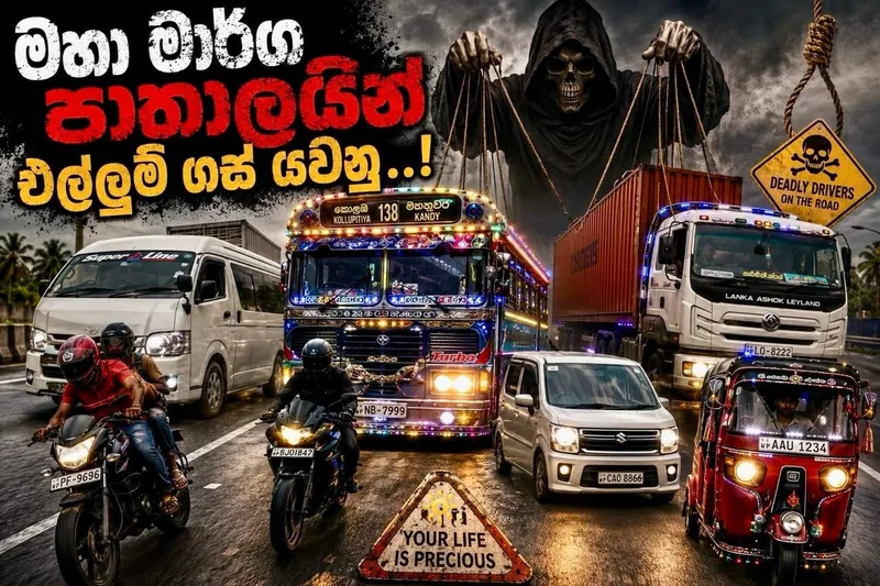 මහා මාර්ග පාතාලයින් එල්ලුම් ගස් යවනු..!