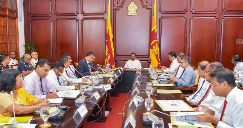 ආරක්ෂක අමාත්යාංශයේ 2026 අයවැය පූර්ව සාකච්ඡාව ජනපති ප්රධානත්වයෙන්