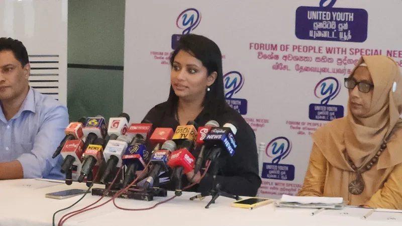 විශේෂ අවශ්‍යතා සහිත පුද්ගලයින් පිළිබඳ යෝජනාවක් United Youth වෙතින් ජනපතිට