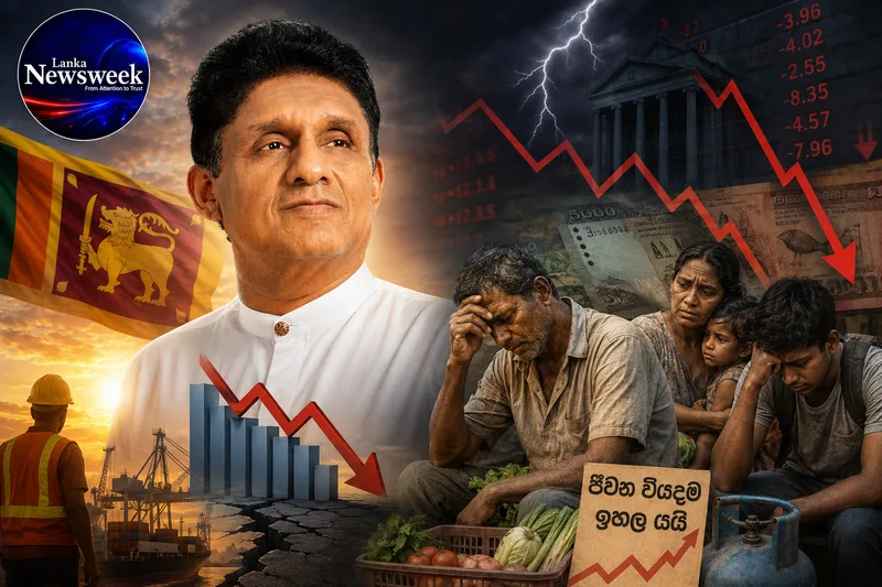 අප රට දැවැන්ත ආර්ථීක උවදුරකට මුහුණ දෙමින් සිටිනවා