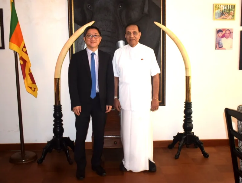 චීන වැඩ බලන තානාපති කරු හමු වෙයි