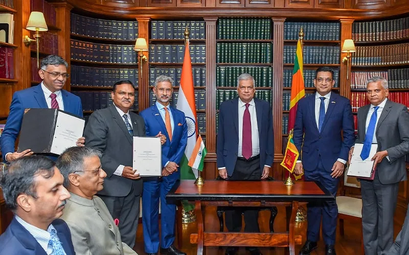 ජනපති සහ ඉන්දීය විදේශ ඇමති අතර හමුවක්