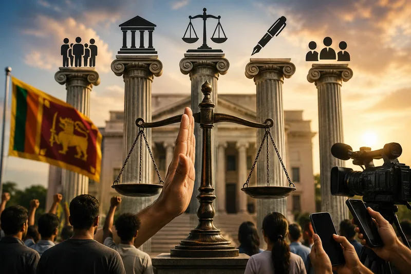 අධිකරණයට අත නොතියා ප්‍රජාතන්ත්‍රවාදය ශක්තිමත් කරන්න විධායක ජනාධිපති ක්‍රමය අහෝසි කරන්න