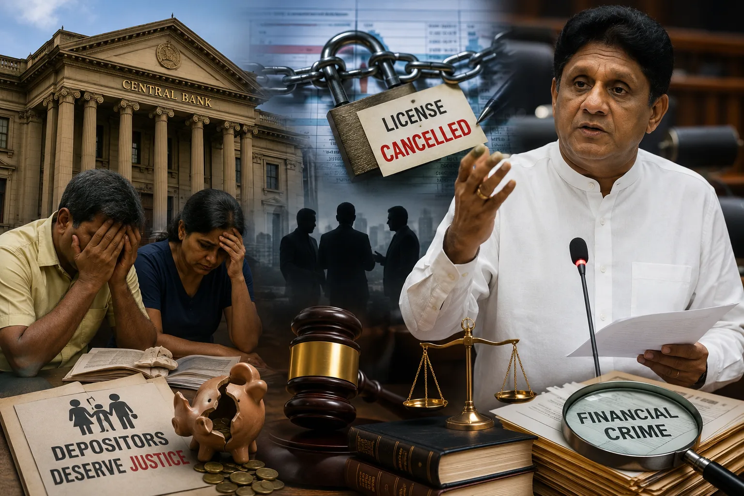 මූල්‍ය අපරාධවලින් වින්දිතයන් වූ සැමට නිසි සාධාරණය ඉටුවිය යුතුයි