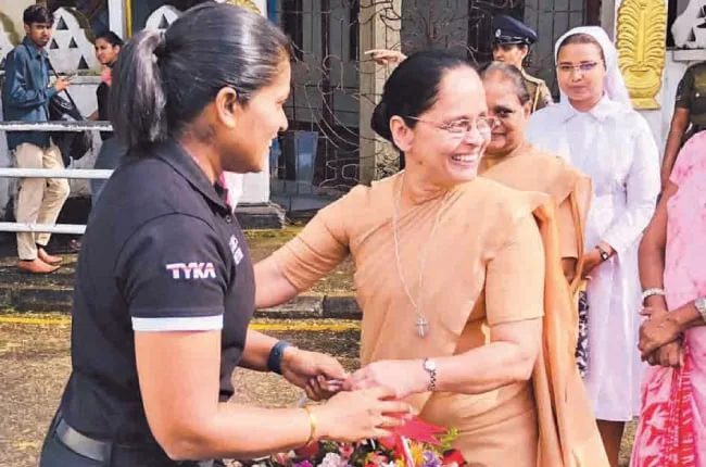 ලෝක කුසලාන තරගයක් විනිශ්චය කළ ප්රථම ශ්රී ලාංකේය කාන්තාව පිළිගැනීමේ උත්සවයක්