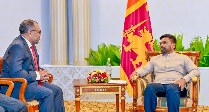 මාලදිවයින් රාජ්‍ය ප්‍රධානීහු ජනපති හමු වෙති
