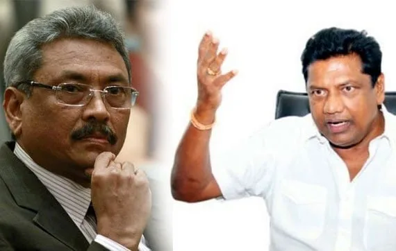 ඒකාධිපති රාජපක්ෂ රෙජීමය ජනපතිගේ කකුලෙන් අදිනවා
