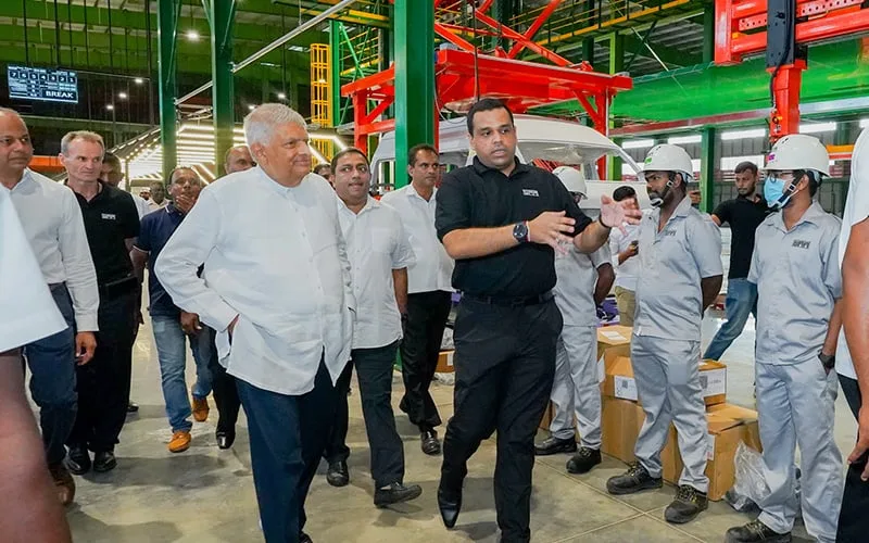 දකුණු ආසියාවේ දැවැන්තම වාහන එකලස් කිරීමේ කර්මාන්තශාලාව කුලියාපිටියේ දී විවෘත කෙරේ