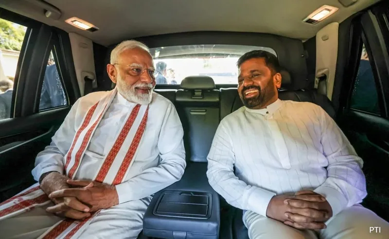 ඉන්දීය අගමැති නරේන්ද්‍ර මෝදිගෙන් ජනාධිපති අනුරට දුරකථන ඇමතුමක්