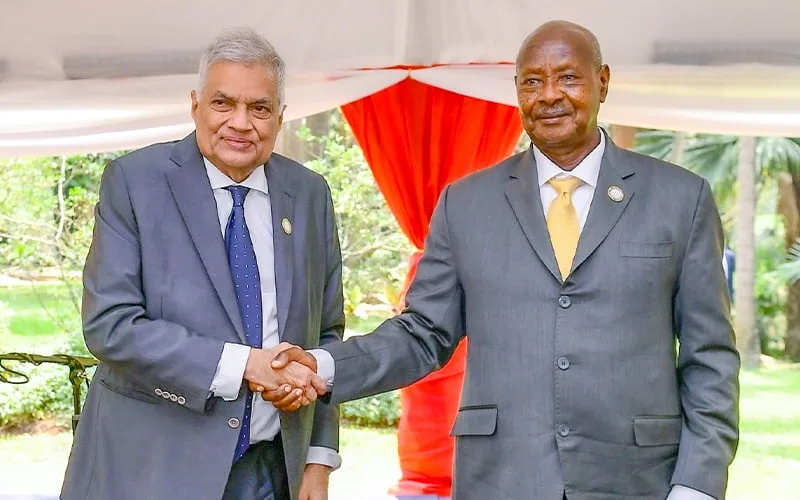 ශ්‍රී ලංකා සහ උගන්ඩා ජනපතිවරු හමු වෙති