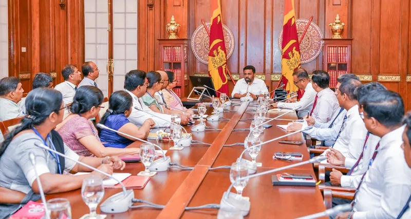අයකරගත යුතු සම්පූර්ණ බදු ආදායම් අය කර ගැනීම දේශීය ආදායම් දෙපාර්තමේන්තුවේ වගකීමයි - ජනපති