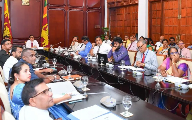 ඩෙංගු වසංගත අවදානම මර්දනය සඳහා නිකුත් කරන ලද චක්රලේඛය ක්රියාත්මක කිරීමේ ප්රගතිය සමාලෝචනයට