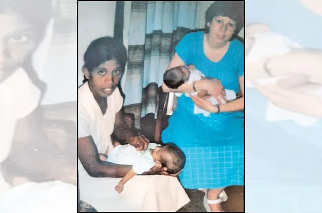 දරුකමට හදාවඩා ගැනීමට නෙදර්ලන්න ජාතික මවකට ලබා දුන් තරුණියක් ශ්රී ලාංකික මව සොයා එයි