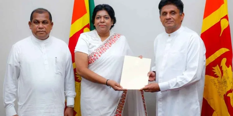 එජාප කොළඹ දිස්ත්‍රික් අපේක්ෂිකාවක් සජබයට