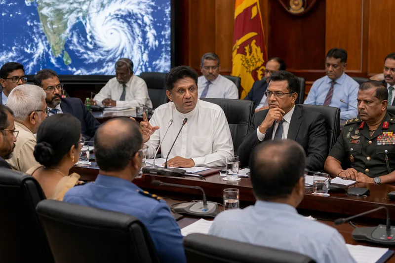 ජාතික ආපදා කළමනාකරණ සභාවේදී සජිත් ප්‍රේමදාස උපායමාර්ගික දේශගුණික සූදානම්කාරිත්ව යෝජනාව එළිදක්වයි