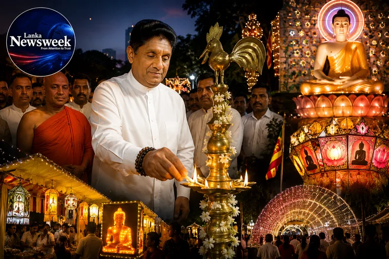 බෞද්ධාලෝක වෙසක් කලාපය ආරම්භ කිරීමට විපක්ෂ නායක සජිත් ප්රේමදාස මහතා එක්වෙයි