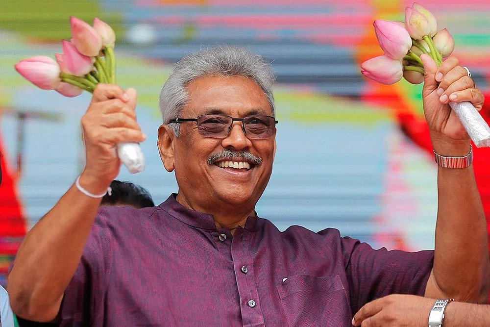 මෝඩිගෙ නෙළුම් මලයි ගෝඨාගේ පොහොට්ටුවයි