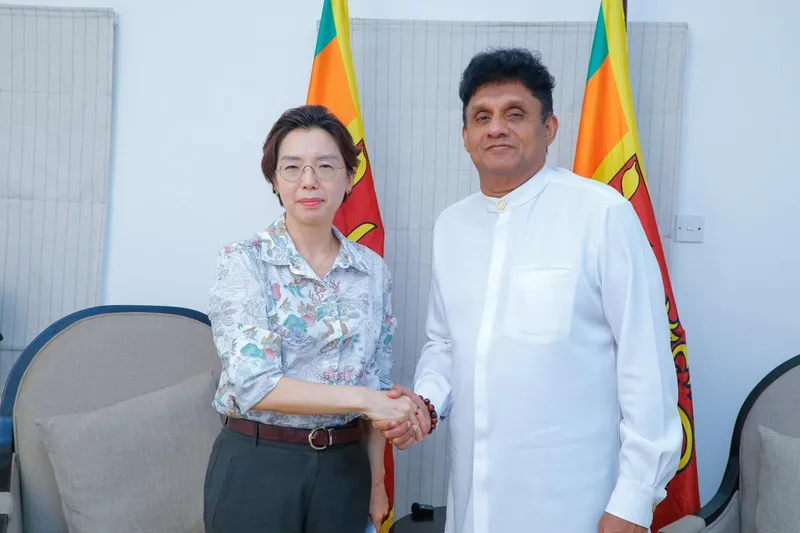 ආපදාවෙන් විපතට පත් ජනතාවට සහන සලසන්න විපක්ෂ නායක සජිත් ප්රේමදාස මහතා කොරියානු තානාපතිනිය හමුවෙයි