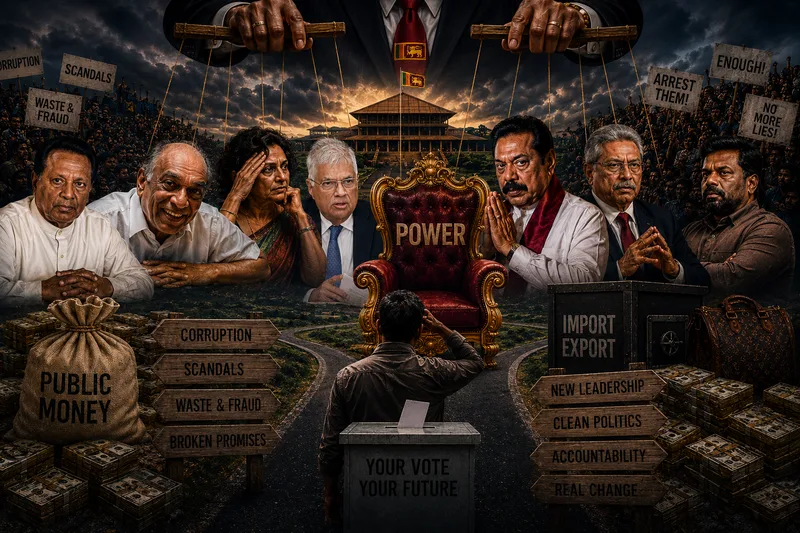 හොරුන් අතරින් හොඳම හොරා සෙවීමේ දේශපාලන උභතෝකෝටිකය සහ ශ්රී ලංකාවේ අනාගතය