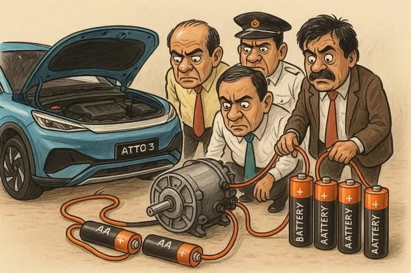 BYD Motor Power සන්නිය සහ සිරි ලංකා රාජ්යයෙ විහිලු