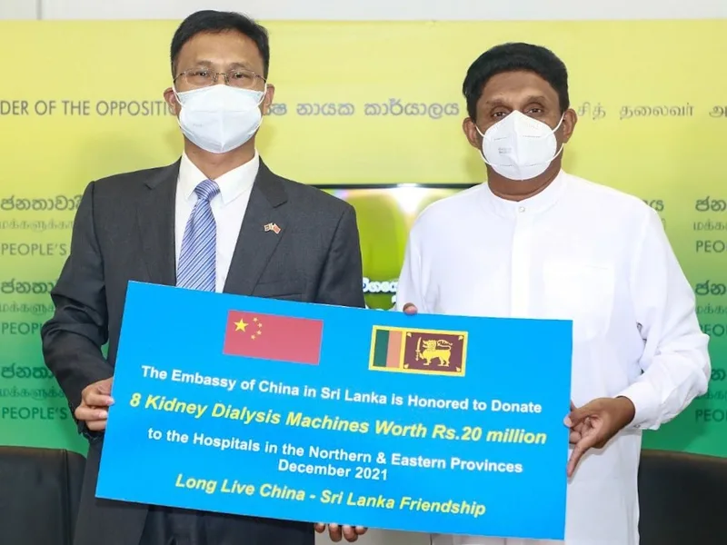 සජිත්ගේ හුස්ම ගැන පැහැදී චීනයෙන් ලක්ෂ 196ක් පරිත්යාගයක්