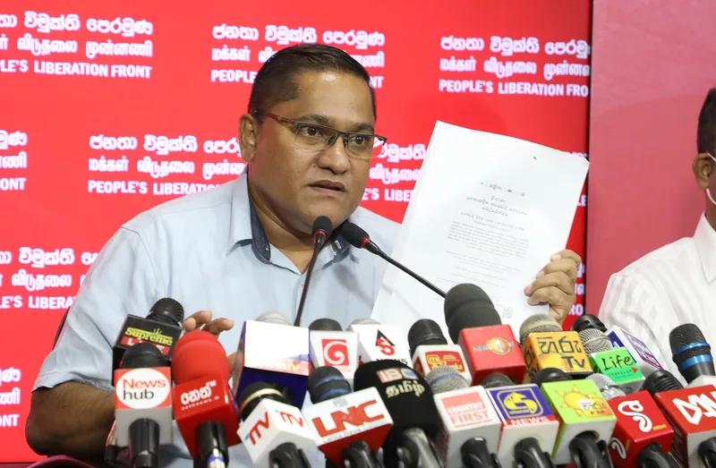 සරසවි පද්ධතිය හමුදාකරණය කරන බවට ජවිපෙන් චෝදනා