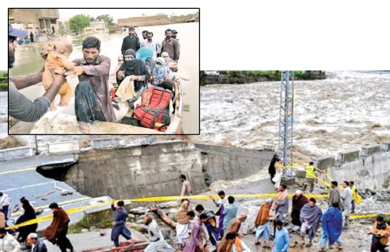 පාකිස්තානයේ හදිසි තත්ත්වයක් ජාත්‍යන්තර ආධාර පතයි