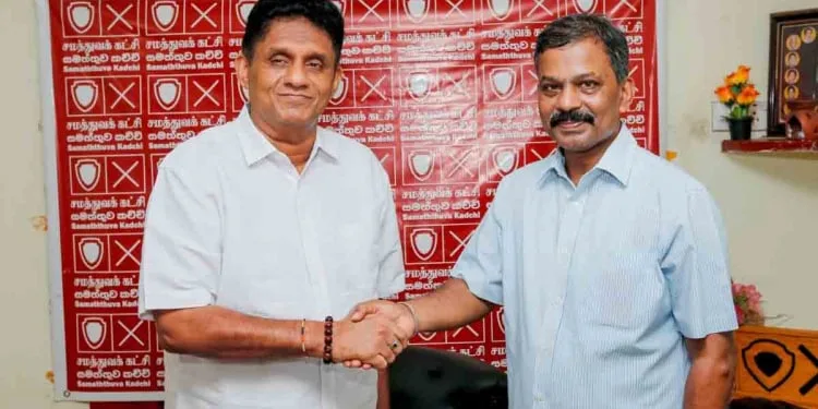 කිලිනොච්චියේ හිටපු මන්ත්‍රී මුරුගේසු සජිත්ගේ සහායට