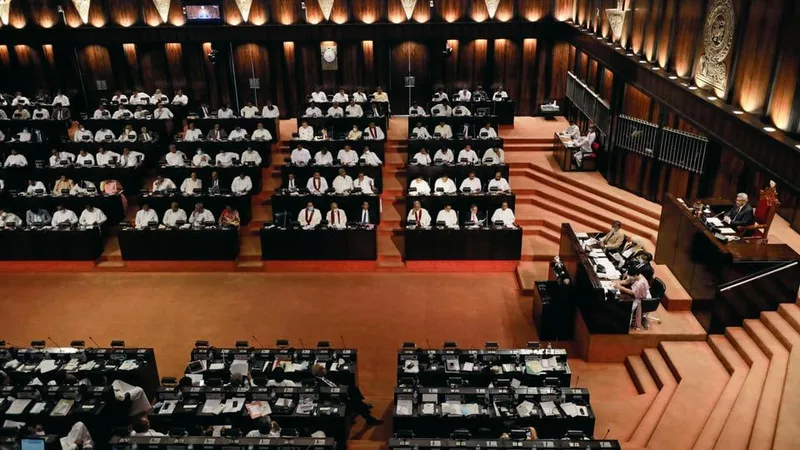 ඉදිරි සතියේ දී පාර්ලිමේන්තුව දින 5ක් රැස්වේ