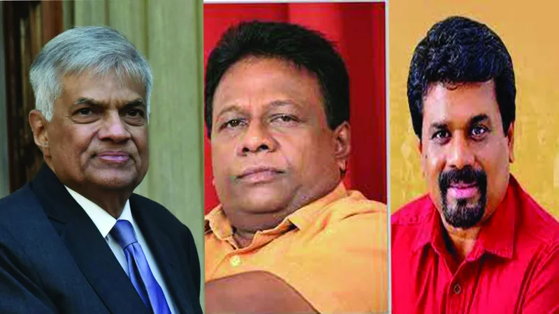 අනුප්‍රාප්තික ජනාධිපති පුටුවට නම් තුනක් යෝජනා වෙයි.