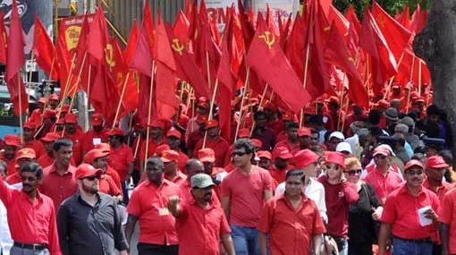 ආණ්ඩුවට එරෙහිව ජවිපෙන් රට පුරා උද්ඝෝෂණ