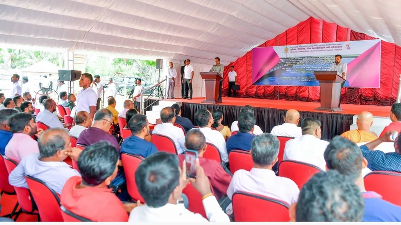 මුලතිව් වට්ටුවාකල් පාලමේ ඉදිකිරීම් ජනපති ප්රධානත්වයෙන් ඇරඹේ