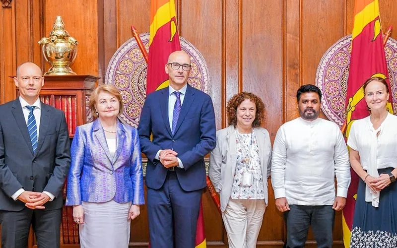 යුරෝපා සංගම් නියෝජිත කණ්ඩායම ජනපති හමු වෙයි