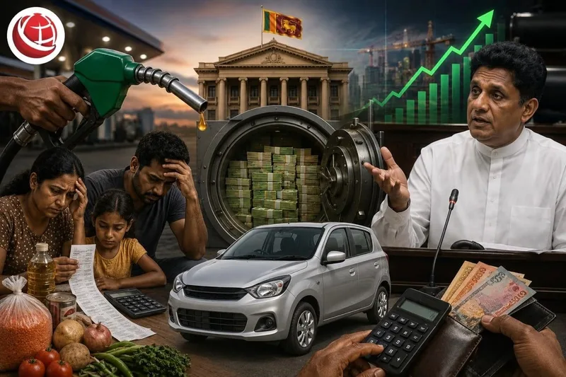 පිරී ඉතිරි ඇති භාණ්ඩාගාරයෙන් ජිවන බර අඩු කර ලක්ෂ 12 ට විට්ස් කාර් දෙන්න
