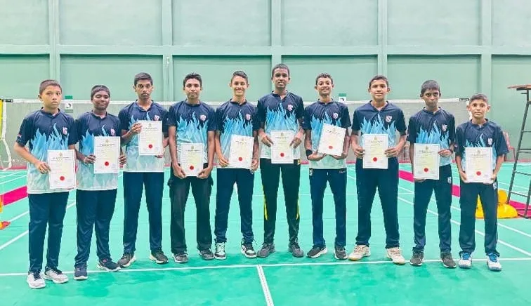දකුණු පළාත් බැඩ්මින්ටන් තරගාවලියේ ශූරතා රැසක් ගාල්ල රිච්මන්ඩ් විද්යාලයට