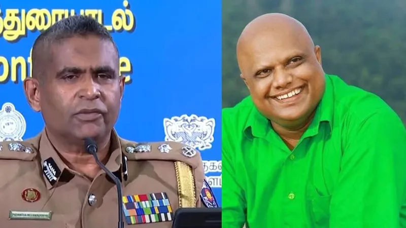 ජගත් විතාන ගැන කළ ප්‍රකාශයෙන් පොලිස්පතිගේ සළුපට ආපිට අහසට